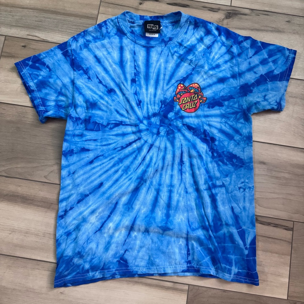NHS Santa Cruz Skateboard Tie Dye T-Shirt